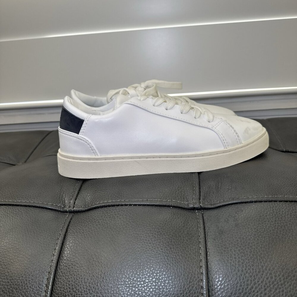 Thousand Fell Women’s Lace Up Sneakers White Black Size 8